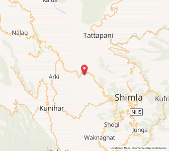 Map of Faroti, Himachal Pradesh