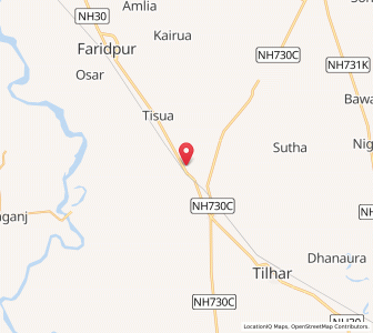 Map of Fatehganj Sharki, Uttar Pradesh