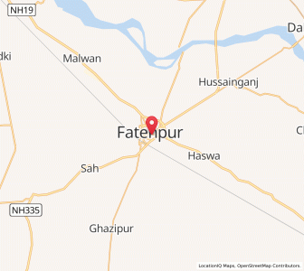 Map of Fatehpur, Himachal Pradesh