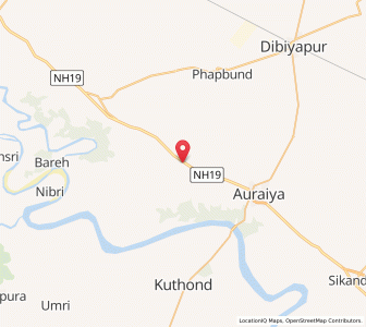 Map of Fatehpur Karam, Uttar Pradesh