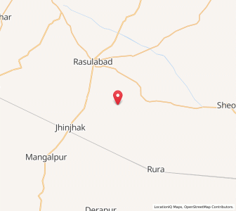 Map of Fatehpur Rasulabad, Uttar Pradesh