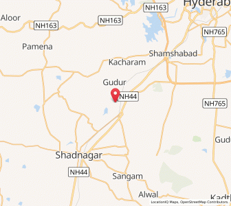 Map of Fatimapur, Andhra Pradesh