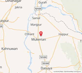Map of Fattuwal, Punjab