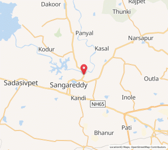 Map of Fazlwadi, Andhra Pradesh