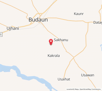Map of Gabhwai, Uttar Pradesh