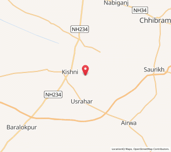 Map of Gadar Nagaria, Uttar Pradesh