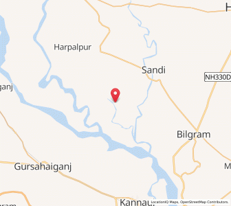 Map of Gadar Purwa, Uttar Pradesh
