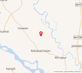 Map of Gadarian Nagla, Uttar Pradesh