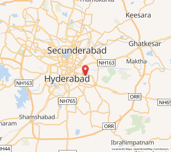 Map of Gaddi Annaram, Andhra Pradesh