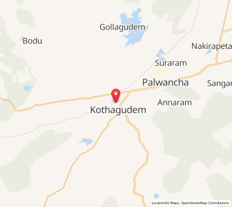 Map of Gadelagudem, Andhra Pradesh