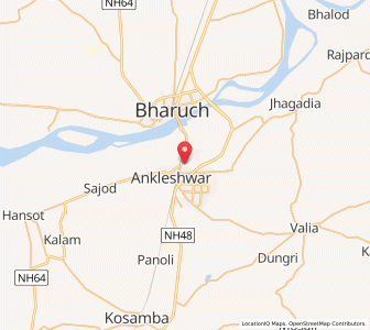 Map of Gadkhol, Gujarat