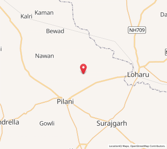 Map of Gadoli, Rajasthan