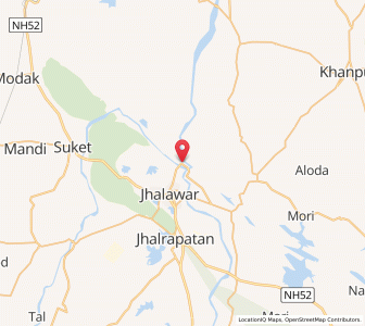Map of Gagraun, Rajasthan