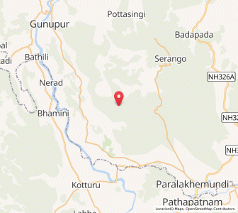 Map of Gaiba, Odisha