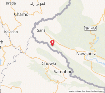 Map of Gaikat Gala, Kashmir