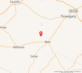 Map of Gaili, Uttar Pradesh