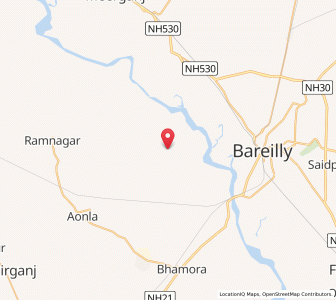 Map of Gaini, Uttar Pradesh