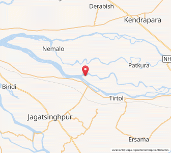 Map of Gajipur, Odisha