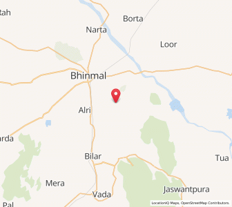 Map of Gajipura, Rajasthan