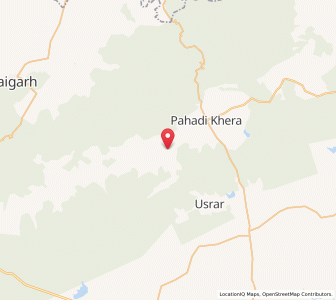 Map of Gajna, Madhya Pradesh