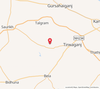 Map of Gakulnagaria, Uttar Pradesh