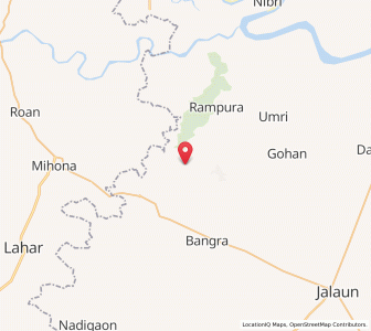 Map of Galampura, Uttar Pradesh