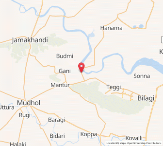 Map of Galgali, Maharashtra