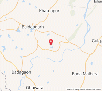 Map of Galgaliya, Madhya Pradesh