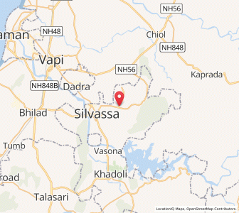 Map of Galonda, Dadra and Nagar Haveli