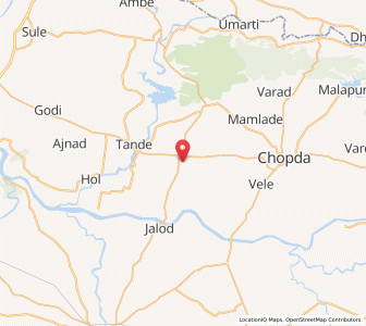 Map of Galvada, Maharashtra
