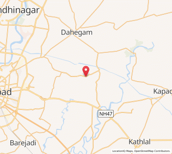 Map of Gamij, Gujarat