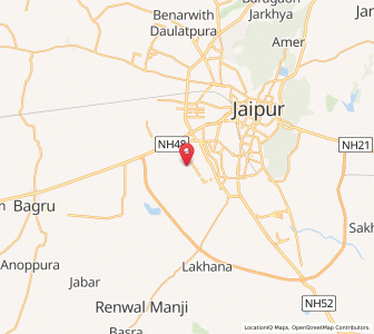 Map of Ganatpura, Rajasthan