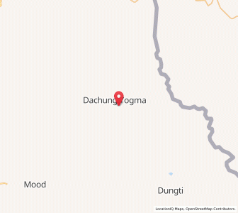 Map of Gandpa Gompa, Kashmir