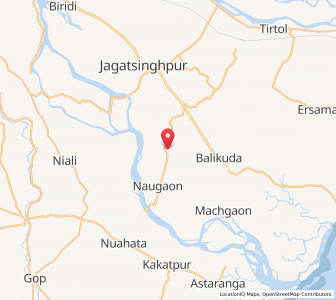 Map of Ganei, Odisha