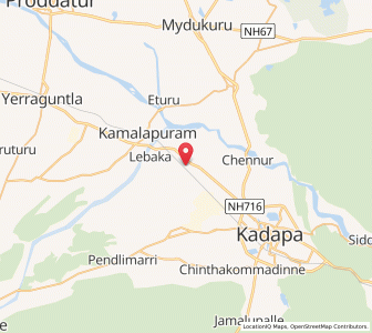 Map of Gangayapalle, Andhra Pradesh