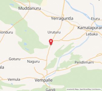 Map of Gangireddipalle, Andhra Pradesh
