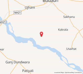 Map of Gangpur Pukhta, Uttar Pradesh