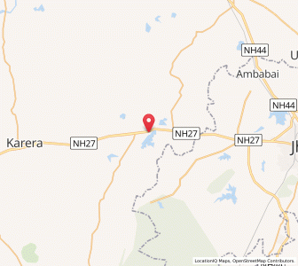 Map of Ganj Dinara, Madhya Pradesh