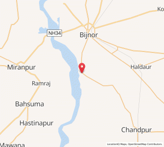 Map of Ganj, Uttar Pradesh