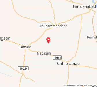 Map of Ganpatpur, Uttar Pradesh