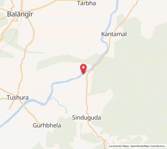 Map of Gantapara, Odisha