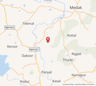 Map of Gantapur, Andhra Pradesh