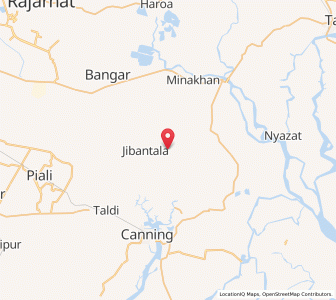 Map of Gantipara, West Bengal