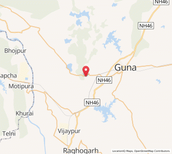 Map of Gara, Madhya Pradesh