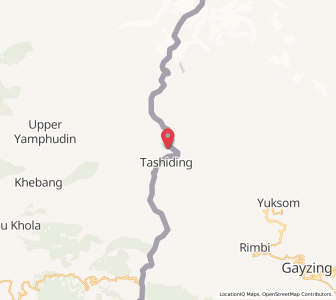 Map of Garakhet, Sikkim