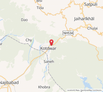 Map of Garasan, Uttarakhand