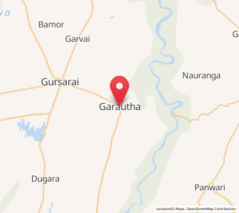 Map of Garautha, Uttar Pradesh