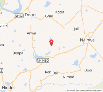 Map of Gardhari, Rajasthan
