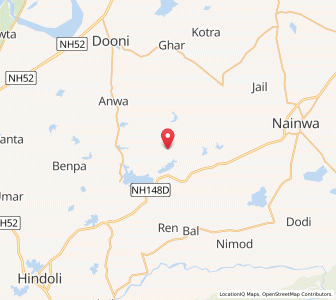Map of Gardher, Rajasthan