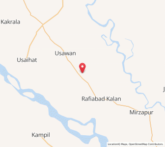 Map of Gareli, Uttar Pradesh